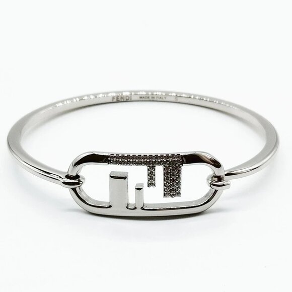 Fendi Bangle Silver 230-081425 - Picture 2 of 9